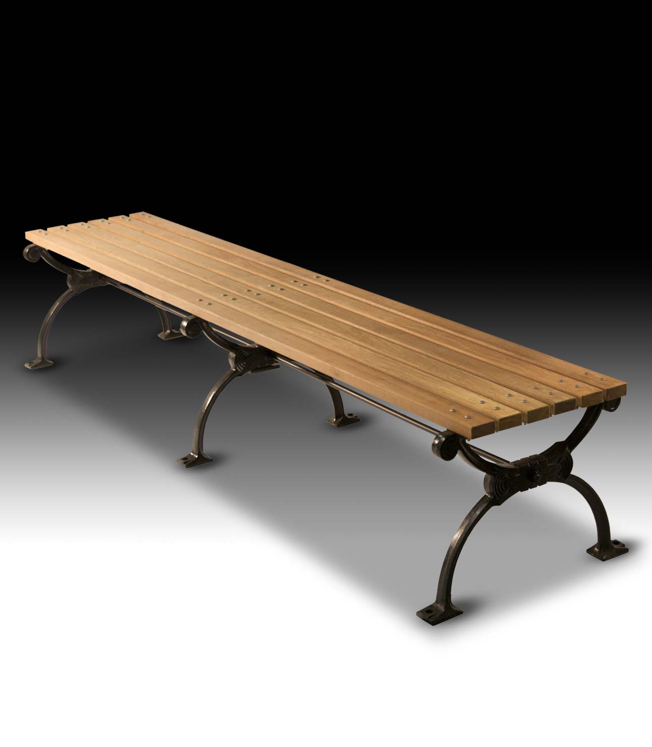 CC830 Backless Flat Bench4 Feet No Plaque